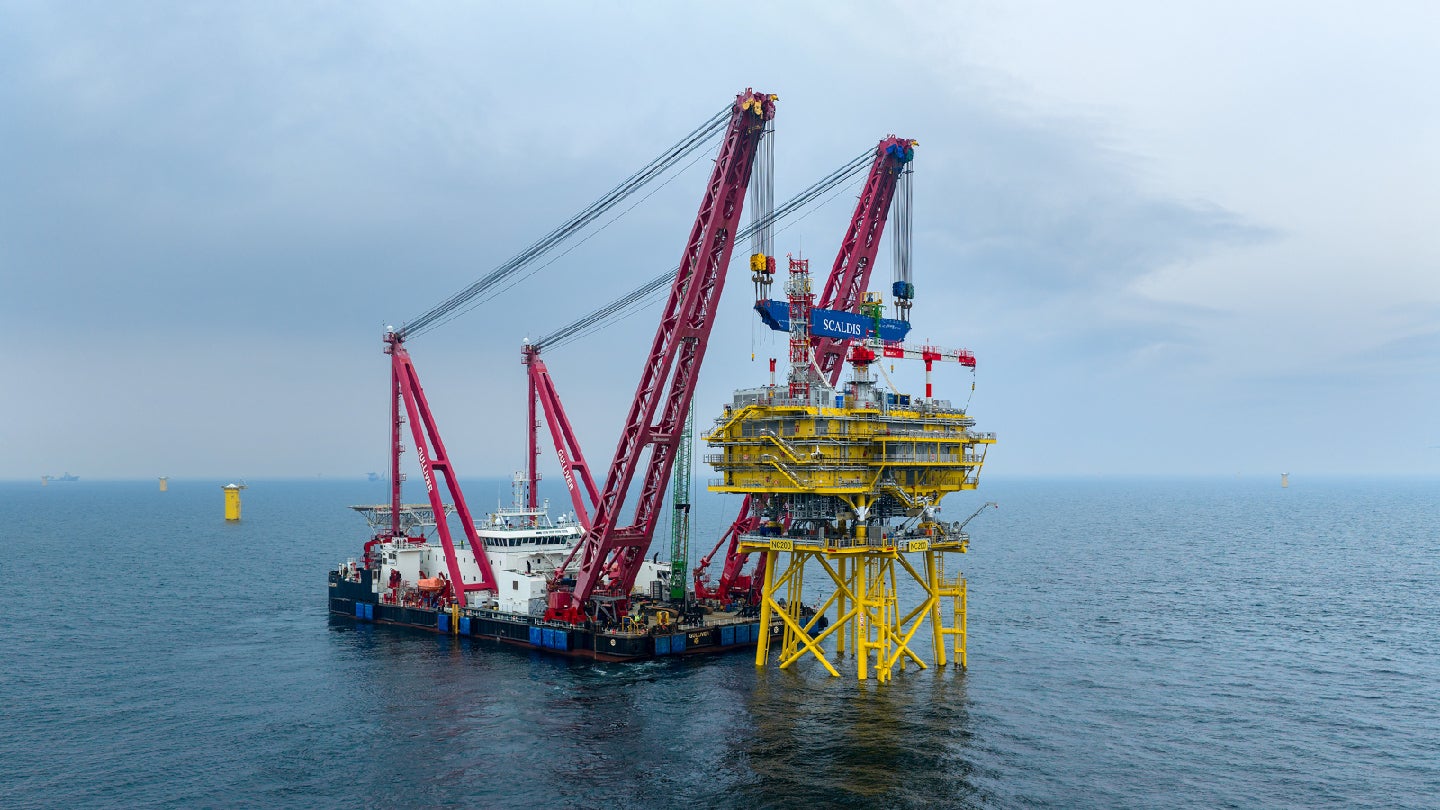 RWE completes installation of two substations at Nordseecluster A