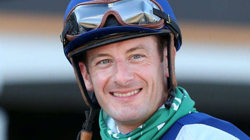 Julien Leparoux receives George Woolf Memorial Award