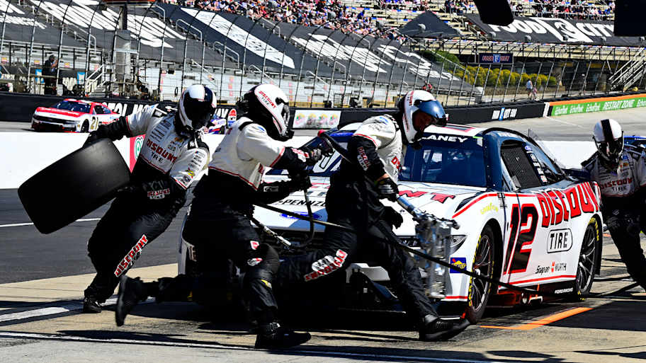 How long can Team Penske tolerate subpar pit stops for Blaney's crew?