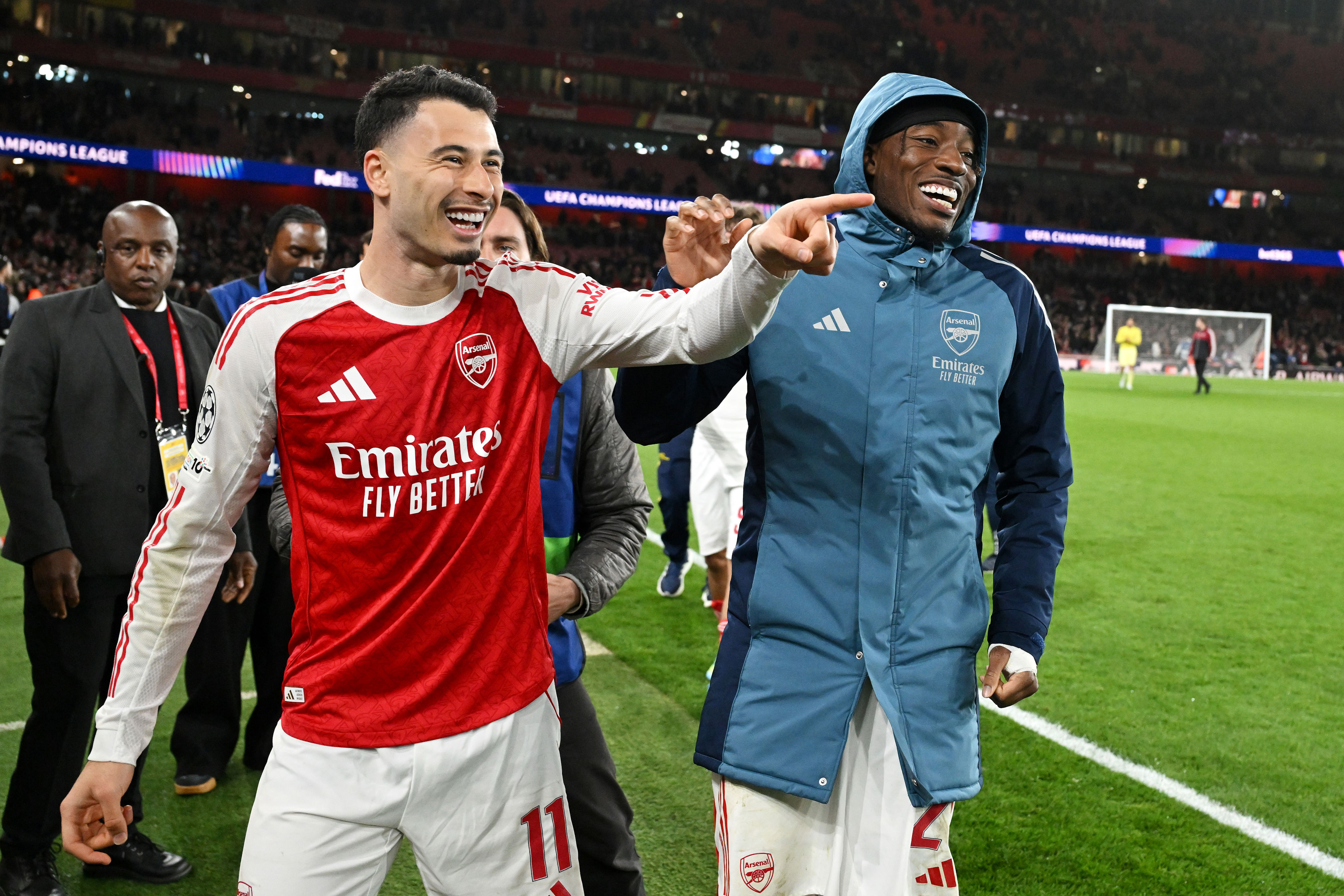 Arsenal route to Champions League final after beating Sporting CP