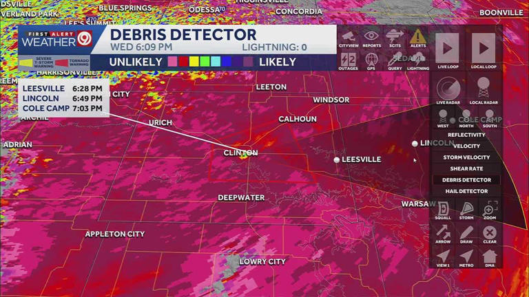 Weather blog: Conditional risk for severe weather Wednesday, more ...
