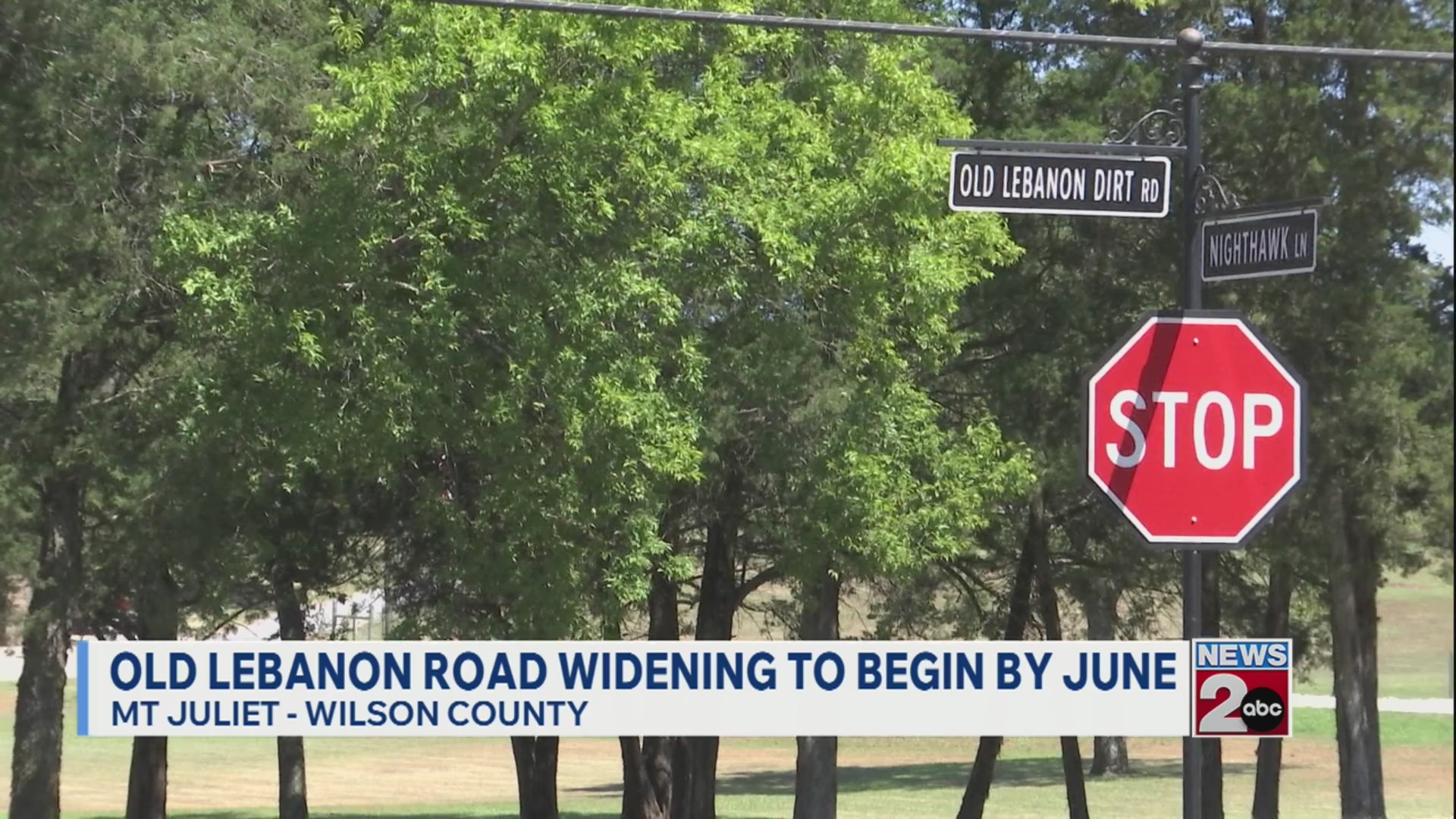 Project to widen Old Lebanon Dirt Road in Mt. Juliet to start by June