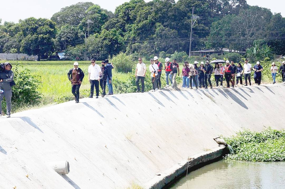Sandiganbayan inspects Pandi 'ghost' project