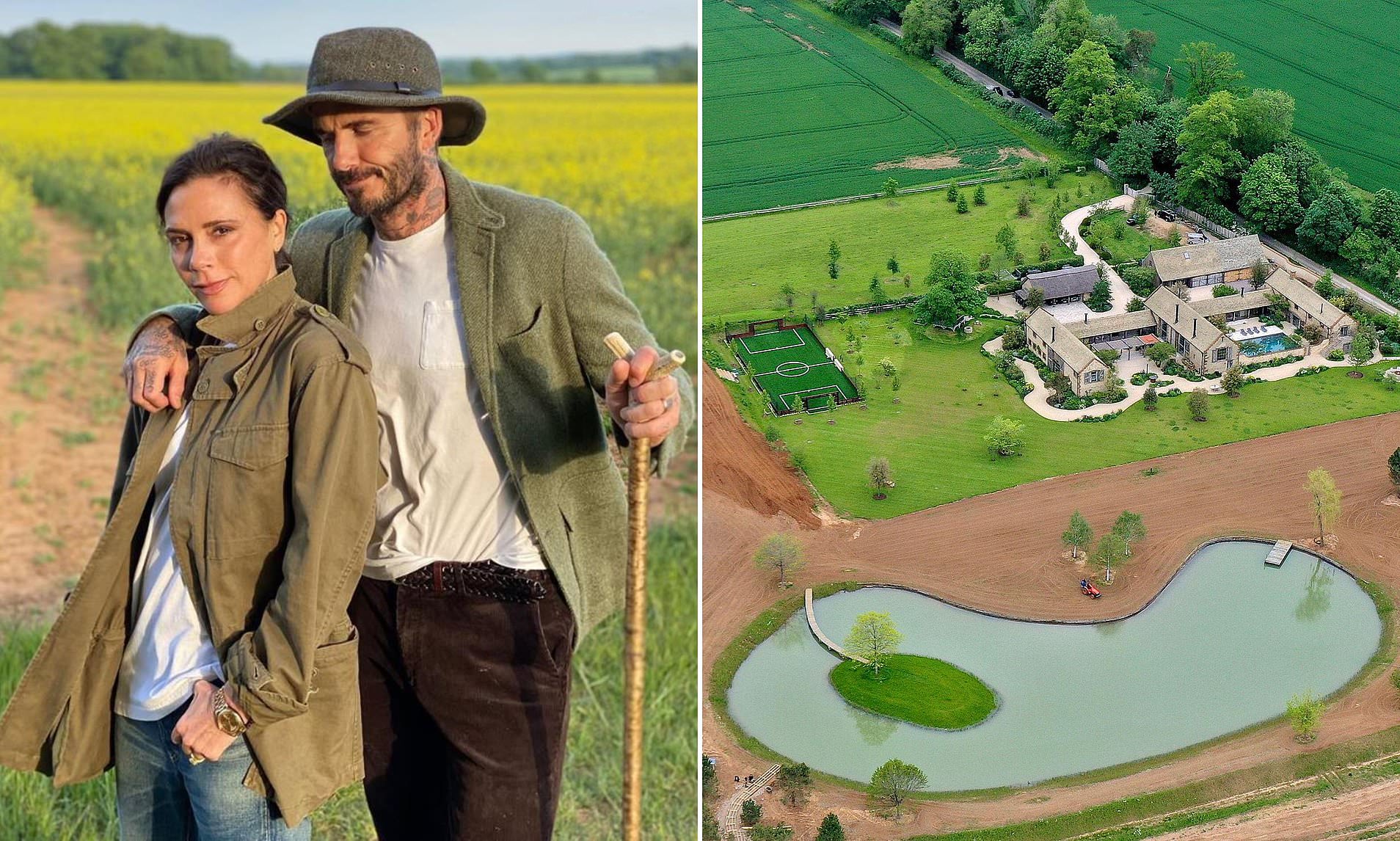 David and Victoria Beckham win planning row to build forest at their £6 ...