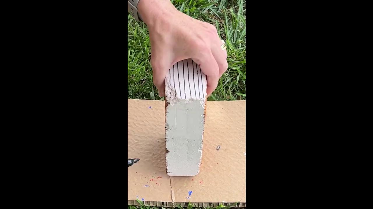 Upcycle bricks into this genius idea!
