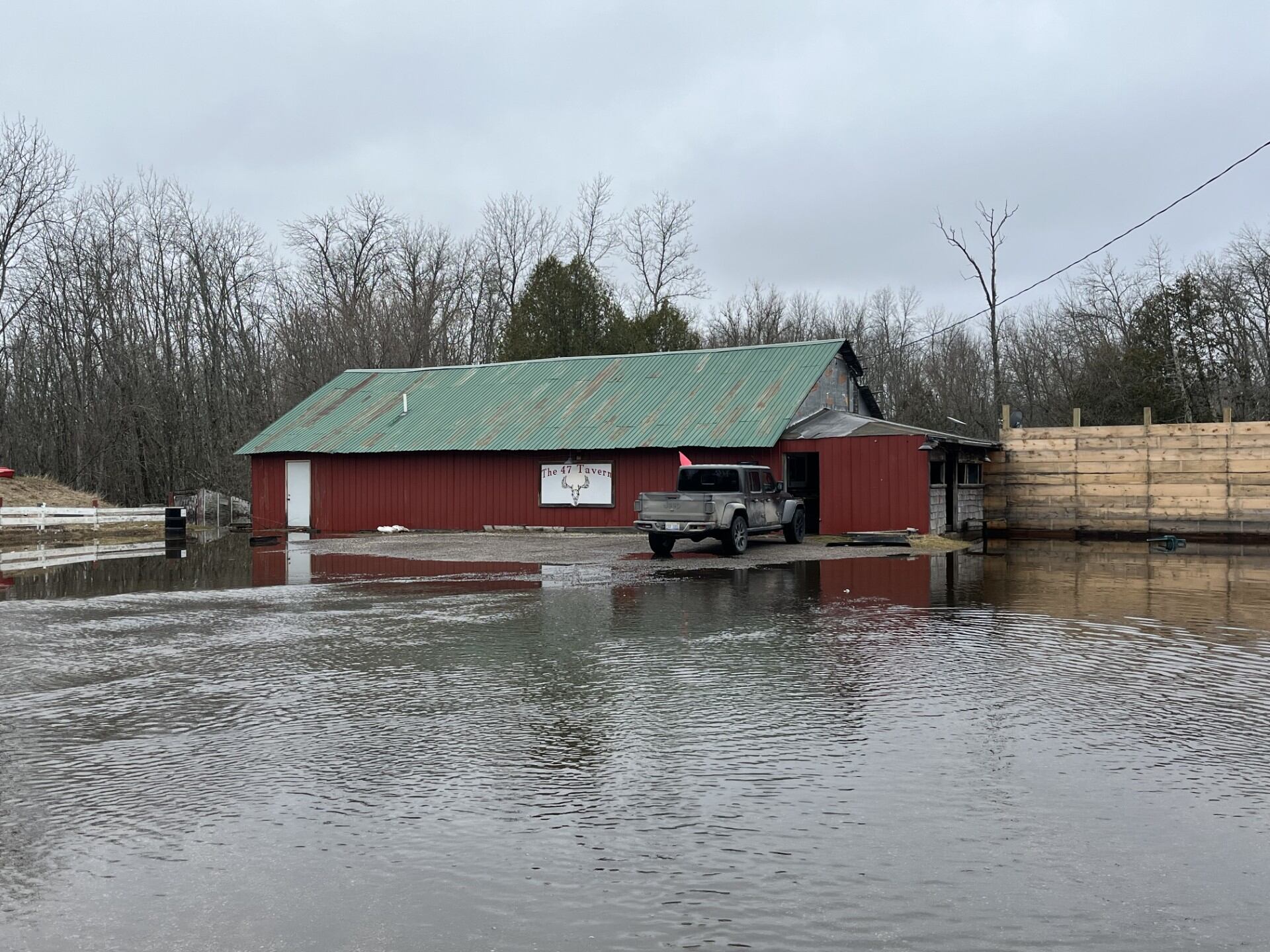 Menominee County Road Commission and business owners hit by flooding