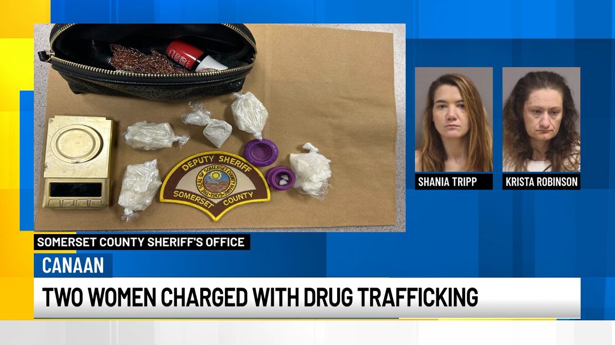 Two women facing drug trafficking charges after arrest in Canaan