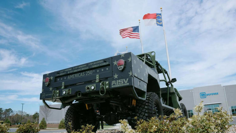 This isn’t a Jeep or a Humvee—a real 2026 US Army combat vehicle is ...
