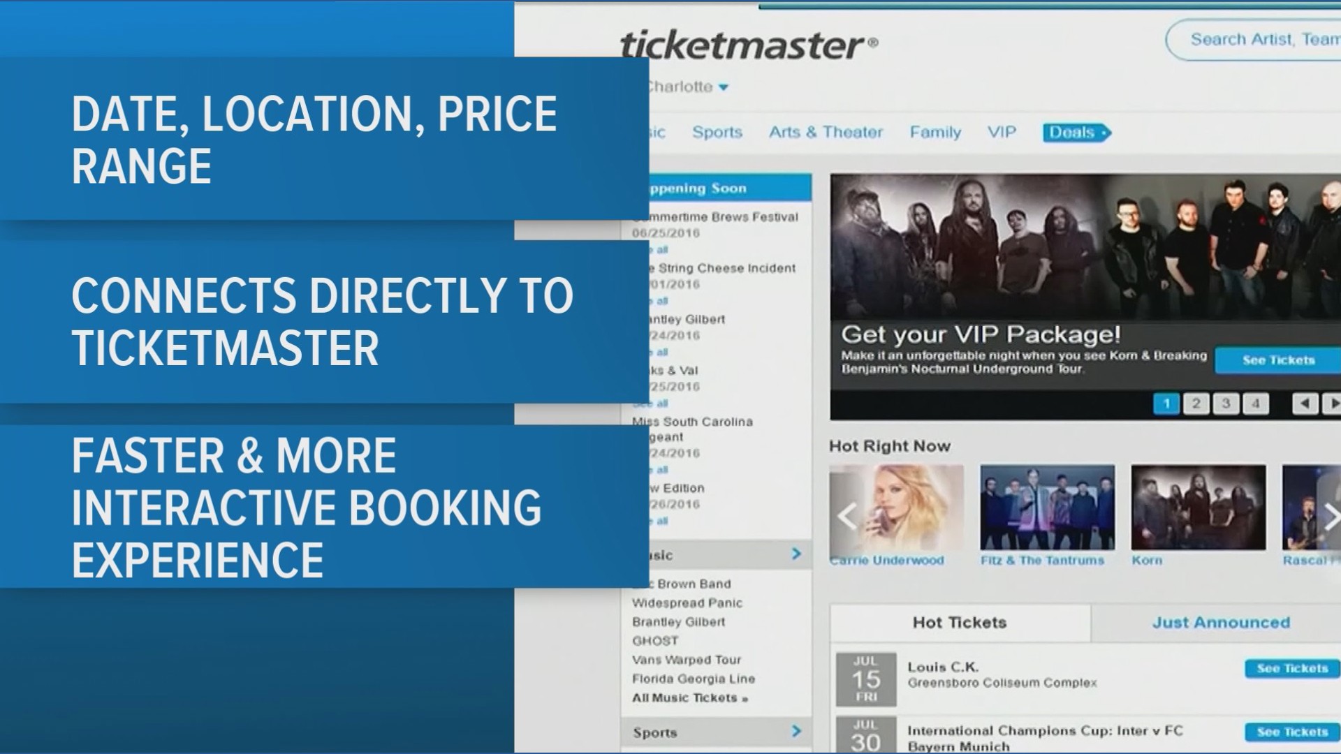 Ticketmaster app