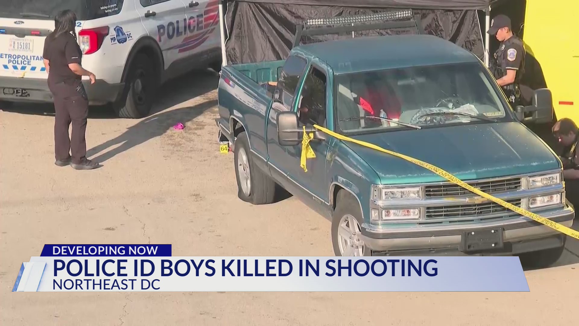 Police identify boys killed in Northeast DC shooting