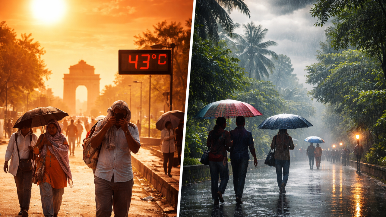 India weather alert: North India to see 40°C heat, south to see rain ...