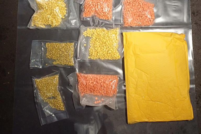 Huge haul of drugs uncovered after transit van stopped on M62