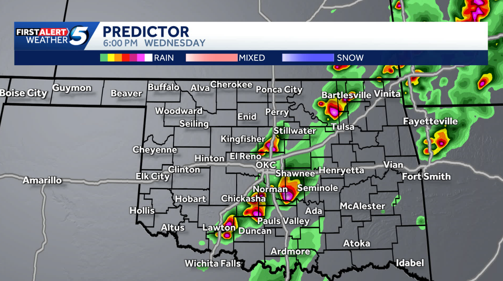 Hour-by-hour forecast: When will storms with a tornado and hail risk ...