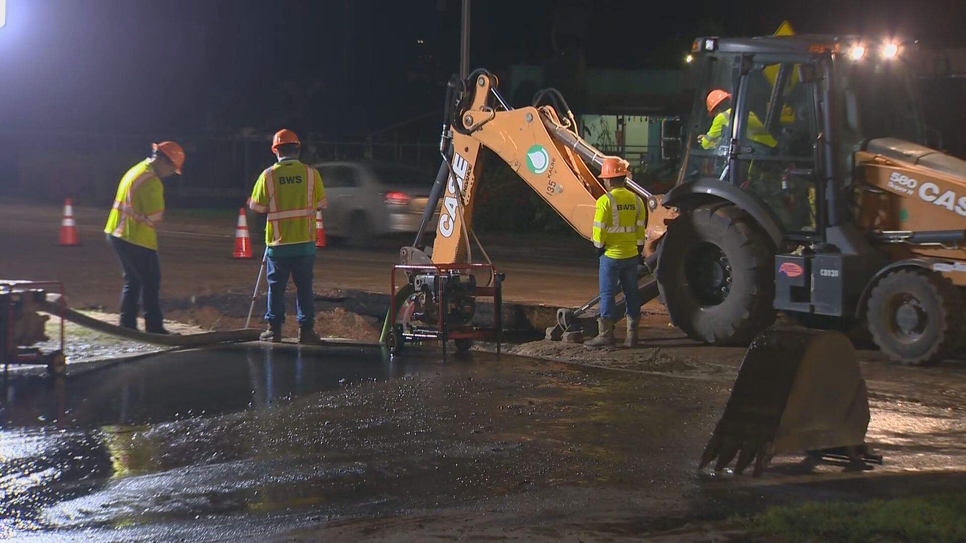 Lanes reopen after water main break repairs finish in Waianae