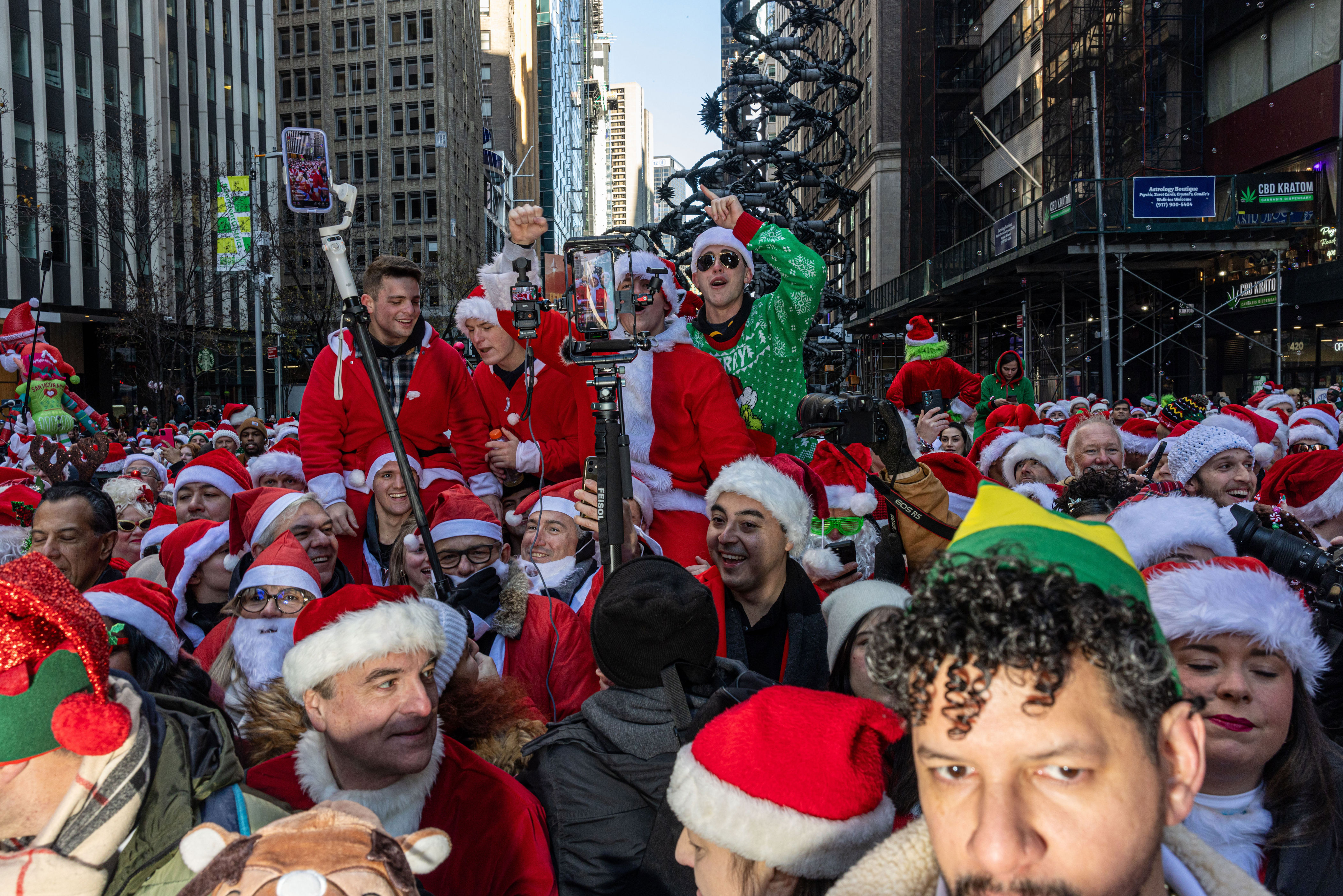 SantaCon organizer arrested as popular Xmas event is labeled a 'con'