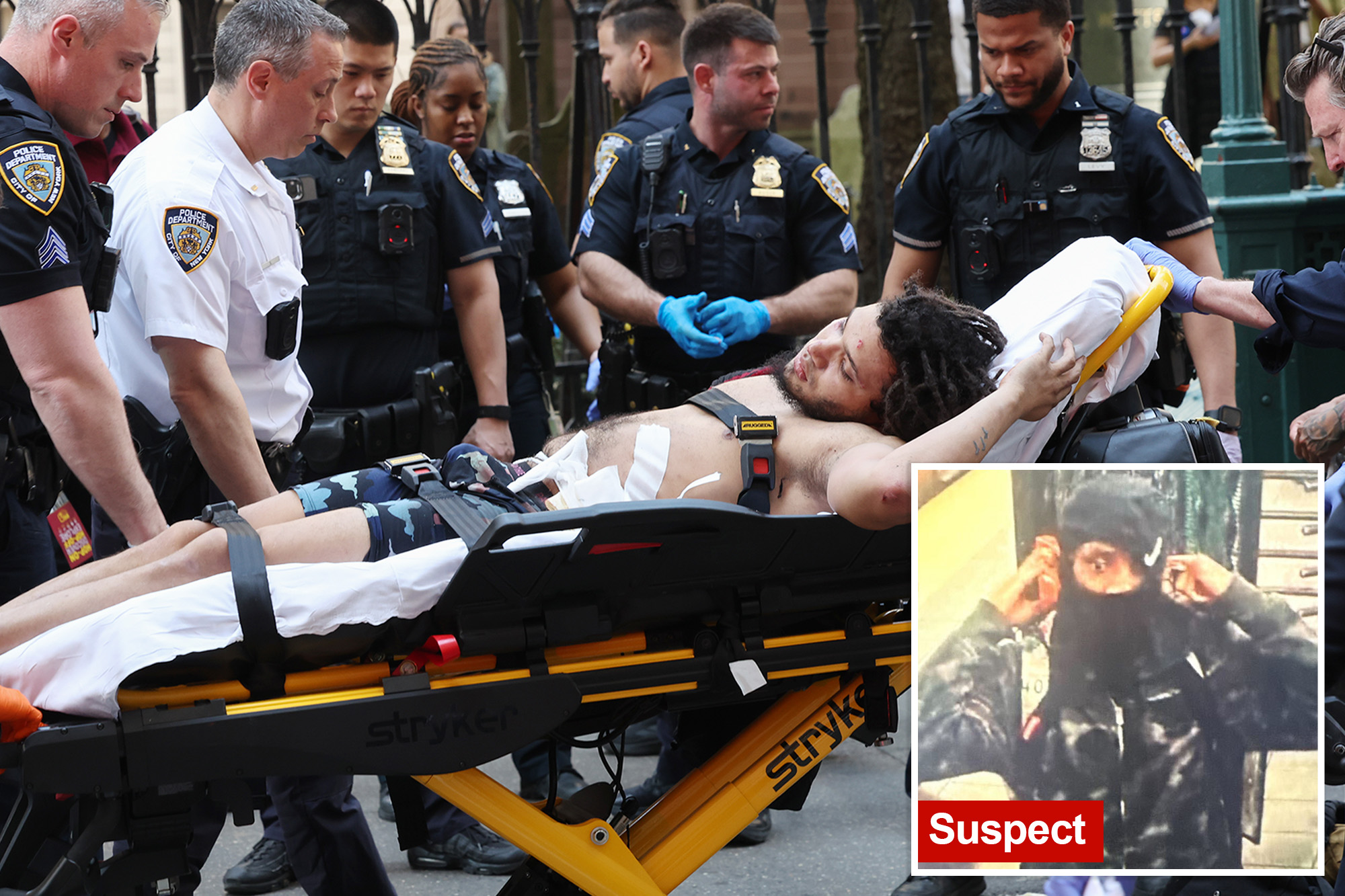 NYC straphanger initially believed to have been stabbed on NYC train ...