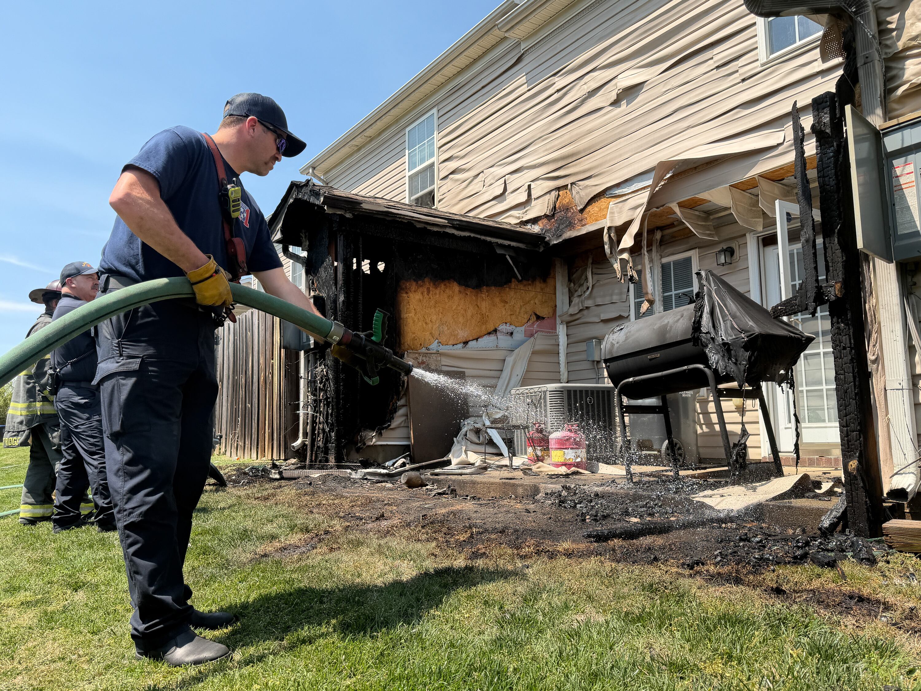 Investigation underway after fire in storage area at La Vergne townhomes