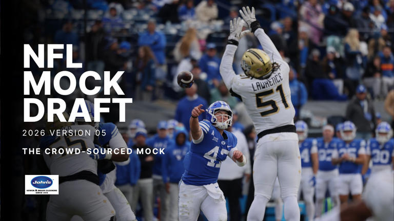 Crowd-sourced 2026 NFL mock draft: Fans make first five picks for Patriots
