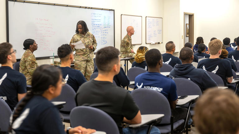 Air Force and Space Force meet recruiting goals months before target date