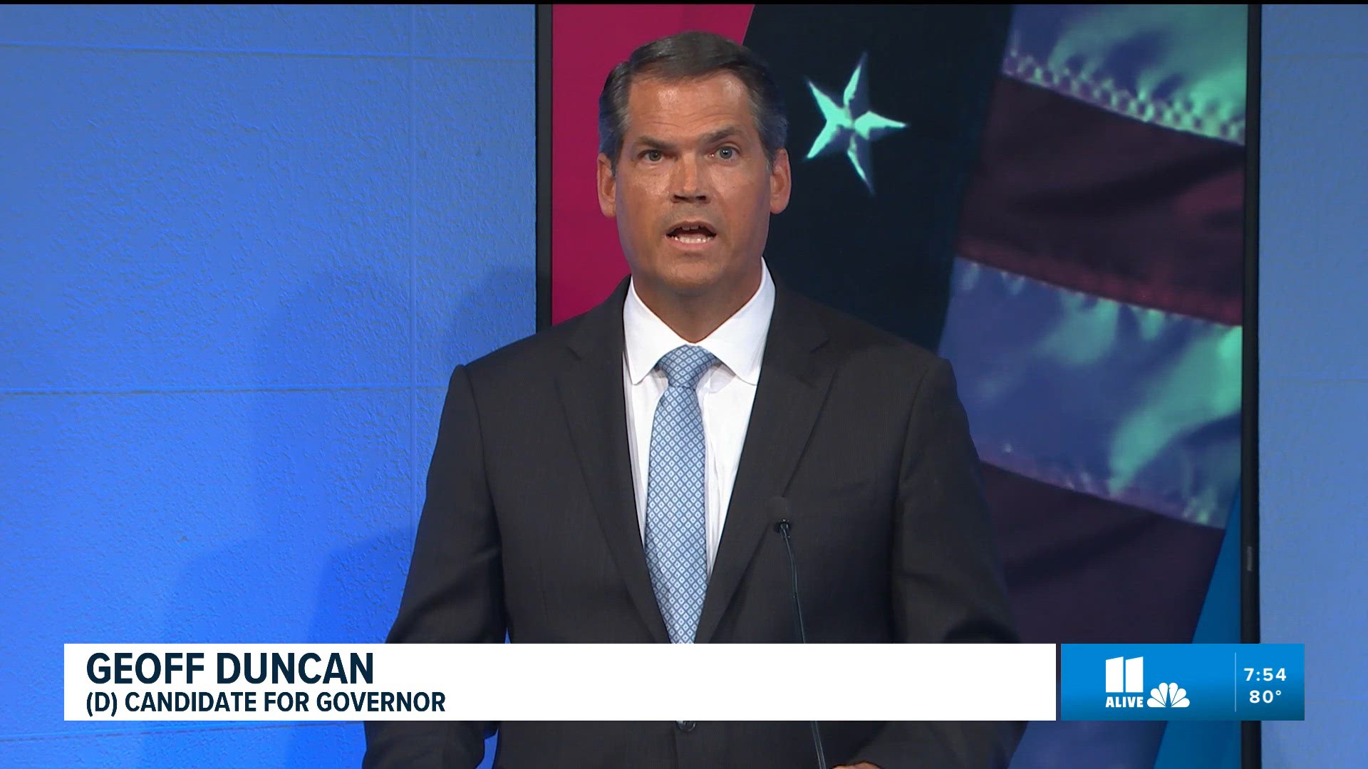 Geoff Duncan on debate stage: 'I want earn your trust'