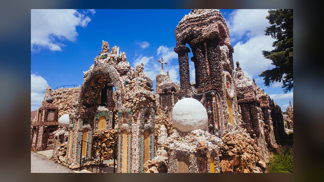 One Iowa priest spent 42 years covering an entire city block with ...
