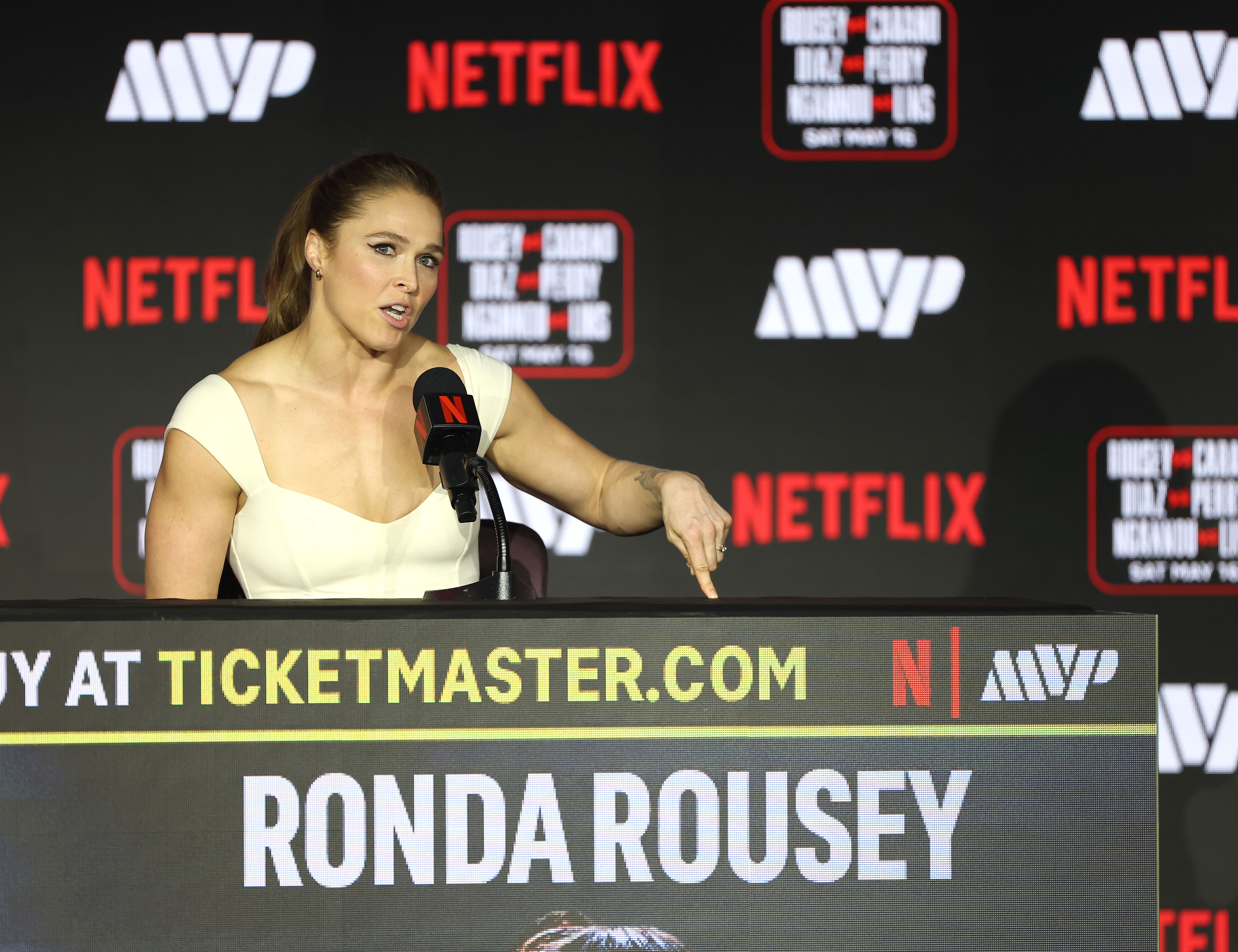 Rousey vs. Carano NYC Press Conference
