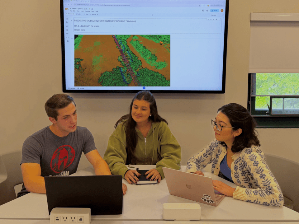 UM students work with FPL to strengthen energy grid
