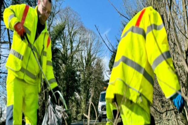 More than three tonnes of litter collected during council's spring clean