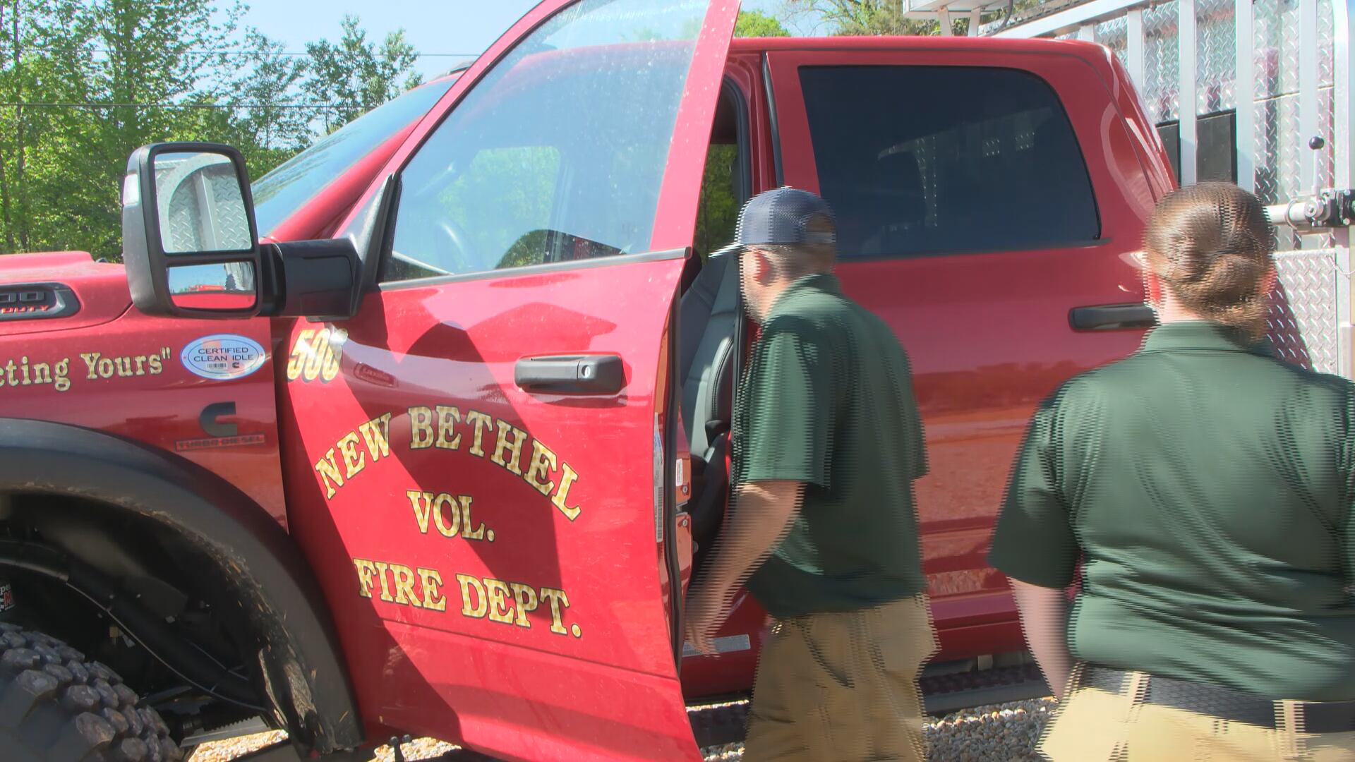 Exactly at the right time: New Bethel Volunteer Fire Department ...