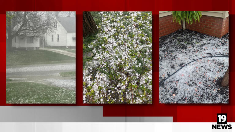 Severe storms with large hail slams Northeast Ohio leaving thousands ...