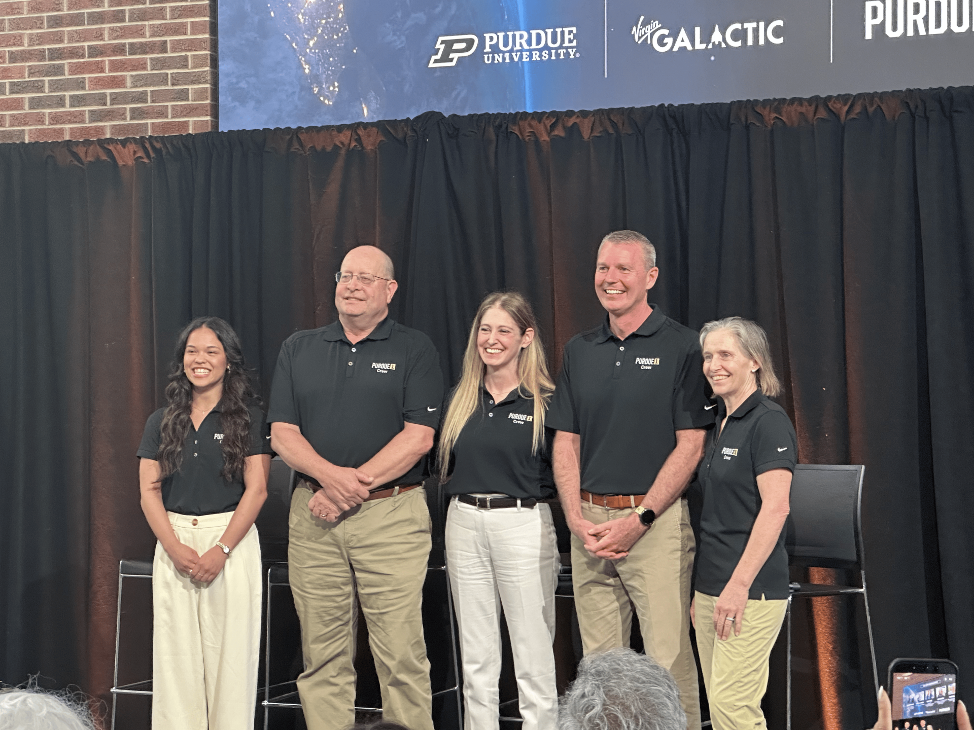Purdue's space mission adds final crew members