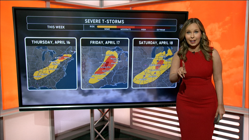 Potential severe weather outbreak could lead to dangerous tornadoes and ...
