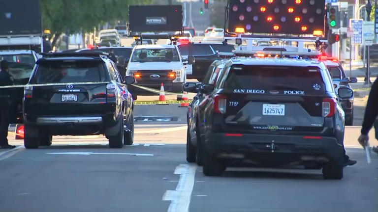 San Diego police shooting injures 1 man in East Village