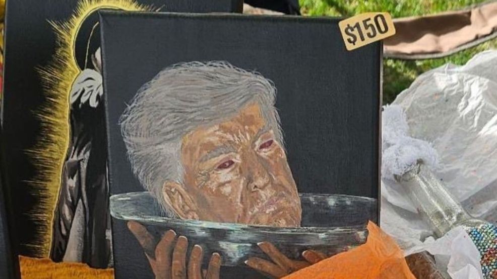 Mike Lee piñata, Trump head painting draw ire at Utah Pride event