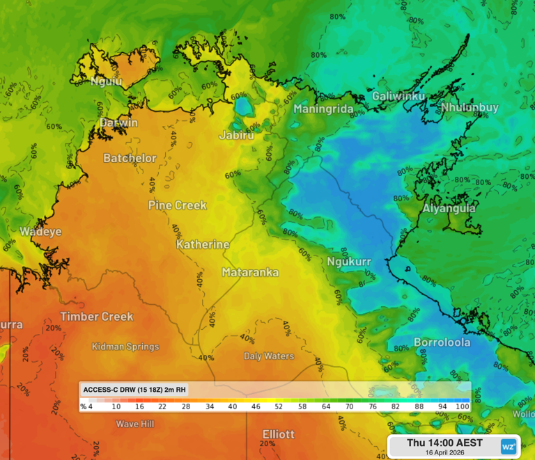 Darwin heading for hottest day of the year