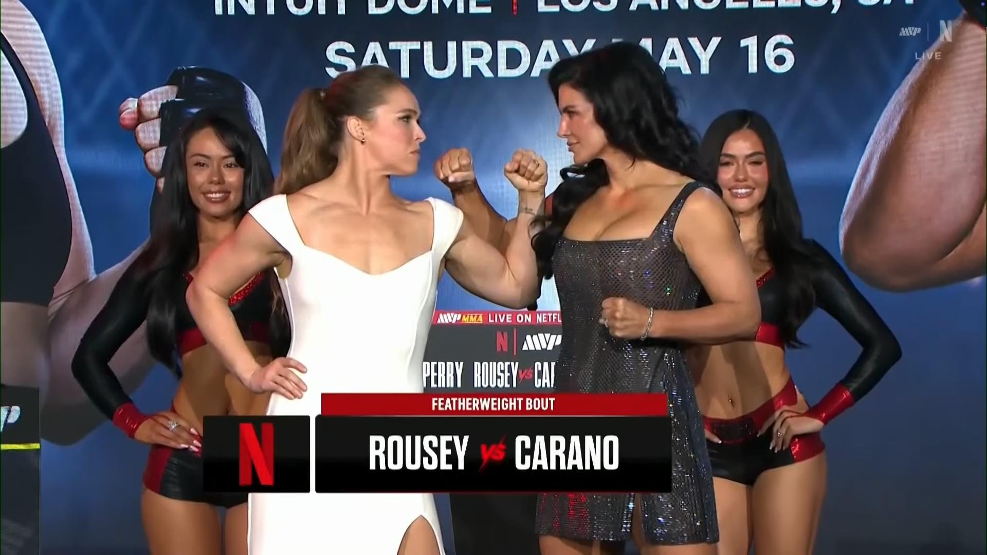 'This is the biggest MMA fight of all time' - Rousey on Netflix debut