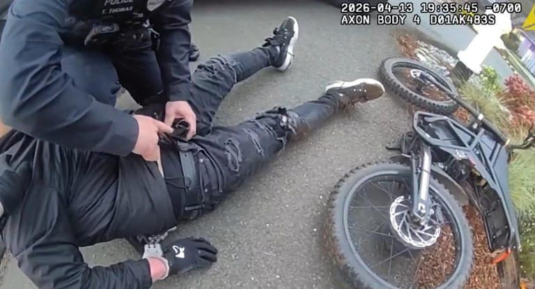 Wanted man arrested in Kent after crashing e-bike into someone’s car