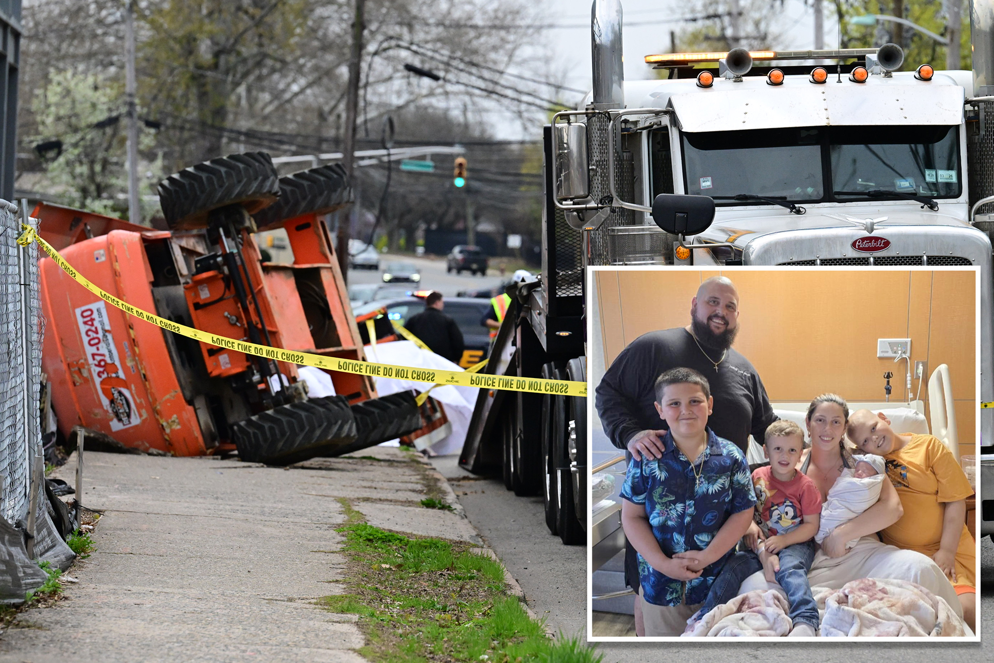 NJ dad of 4 dead in freak construction accident after child overcomes ...