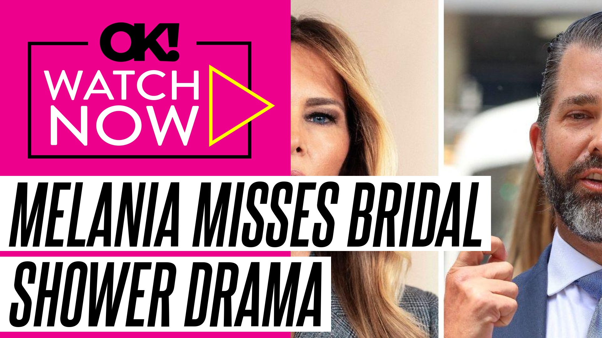 Melania Trump skips Donald Trump Jr.'s bridal shower, family dynamics ...