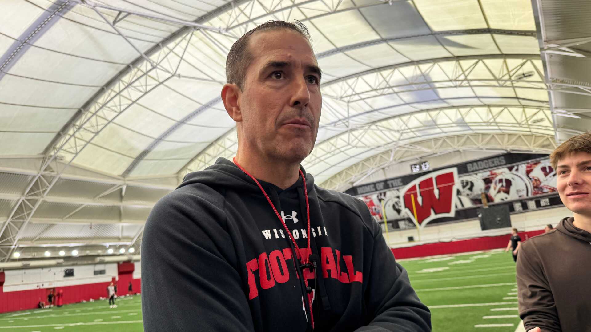 Wisconsin coach Luke Fickell says 'it's not easy to lose a friend ...