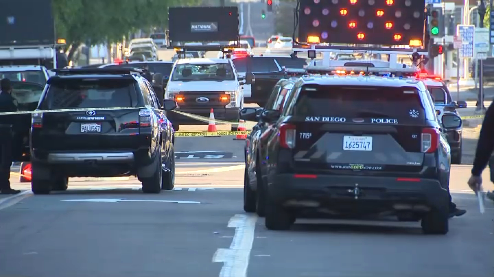Un hombre resultó herido en un tiroteo policial en San Diego, en East ...