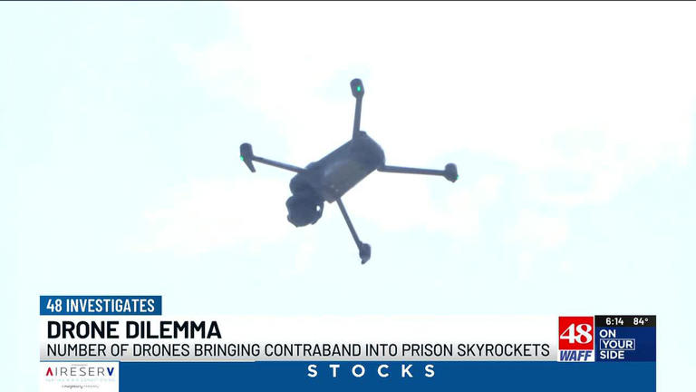48 investigates: Inmates are using drones to smuggle contraband into ...