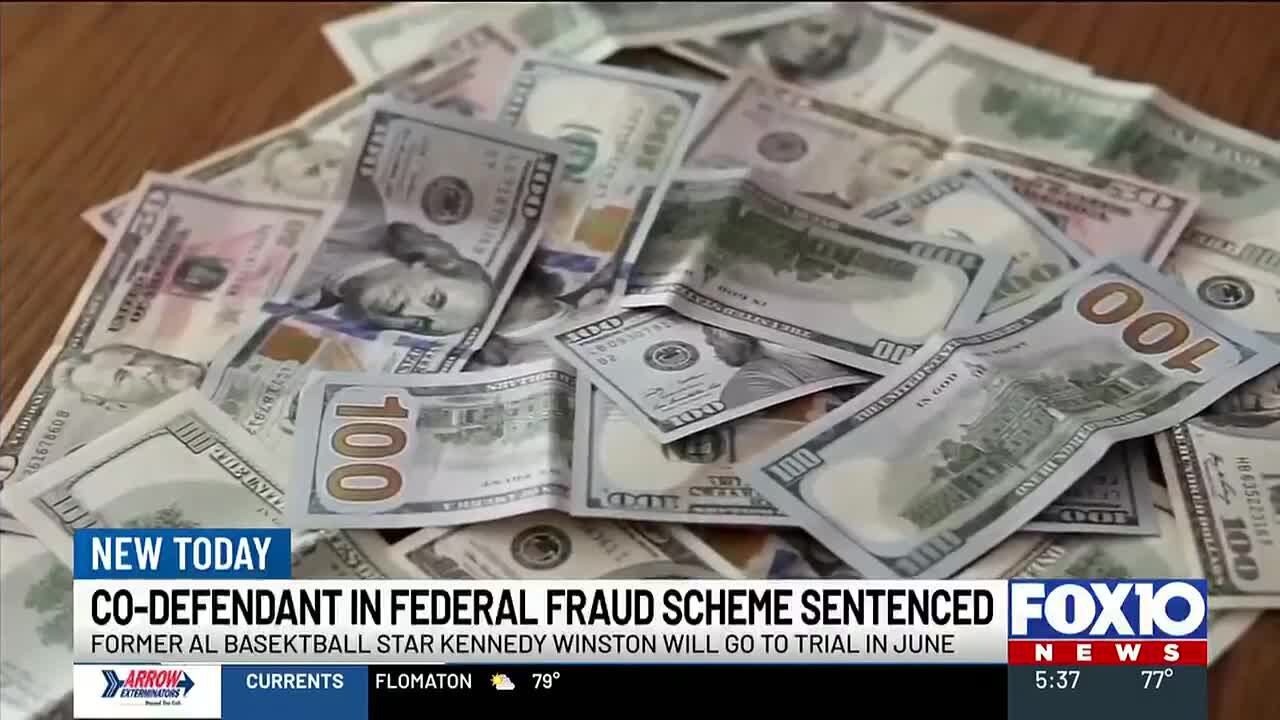 Co-defendant in federal fraud scheme sentenced to prison
