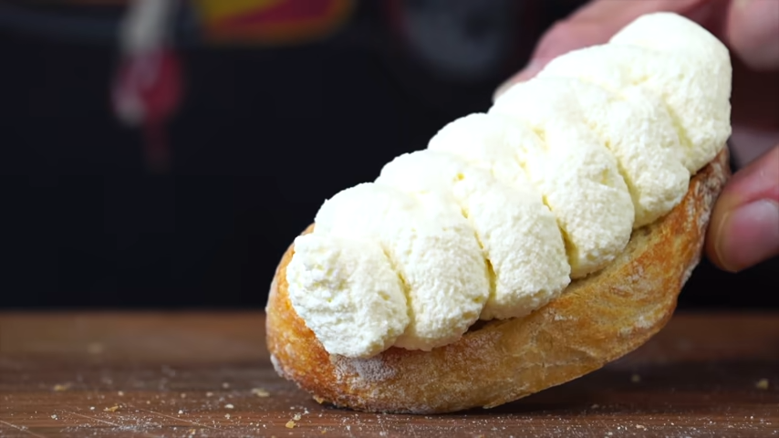 Making fresh ricotta and whipped ricotta toast