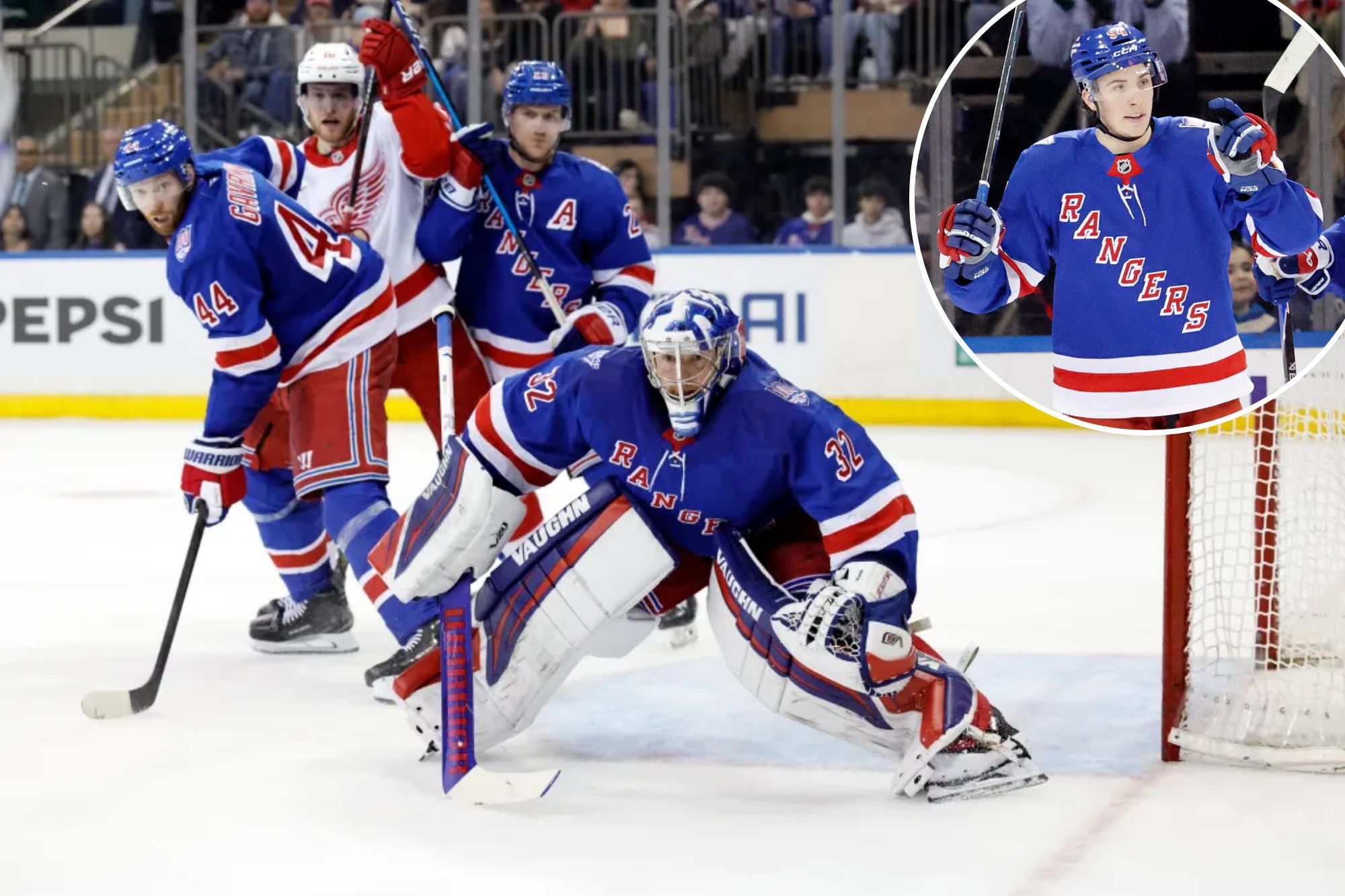 Rangers’ Jonathan Quick delivers performance to remember to beat Red ...