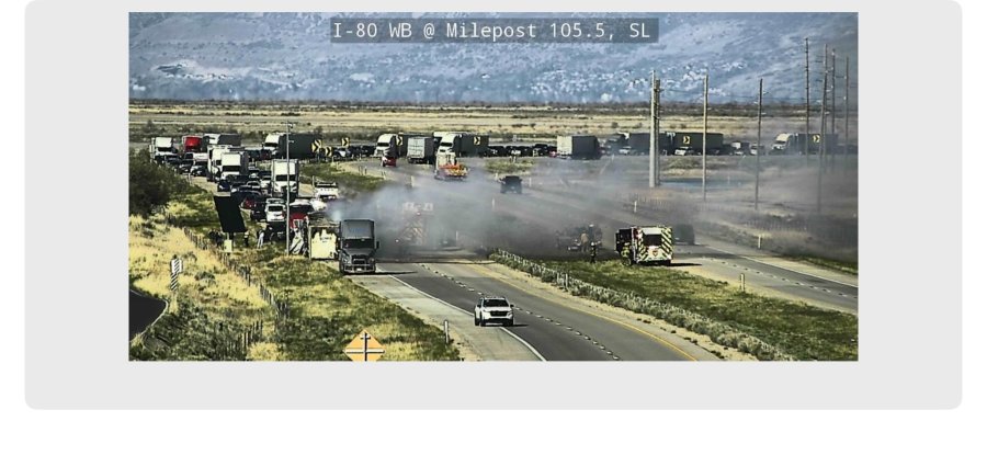 Traffic alert: Vehicle crash turned brush fire causes full closure on ...