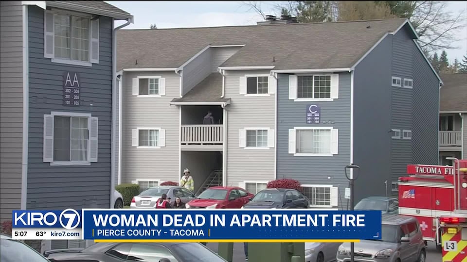 Video: Woman found dead in Pierce County apartment fire