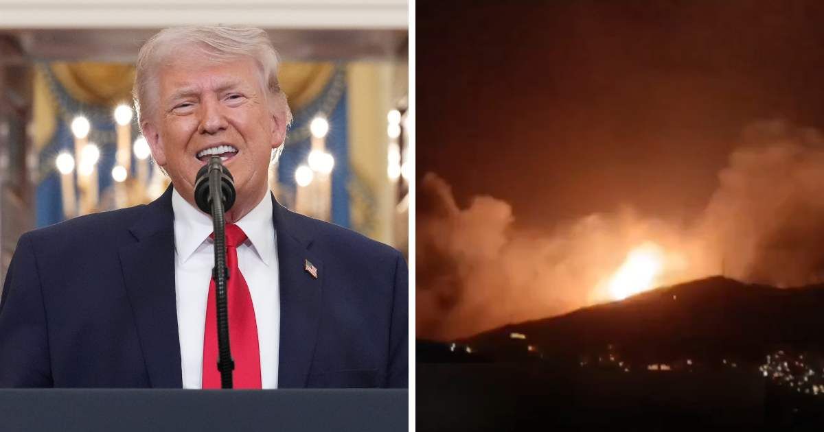 Trump claims 'massive strike' in Tehran 'terminated' multiple Iranian ...