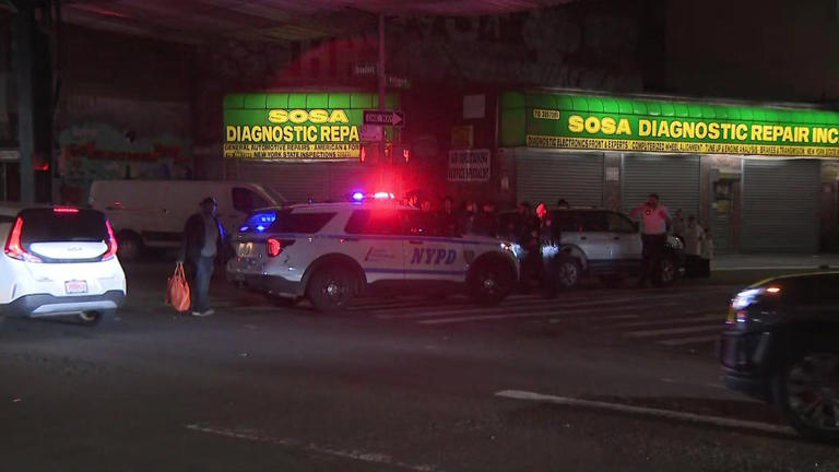 NYPD officer struck by driver, injured during traffic stop in Brooklyn