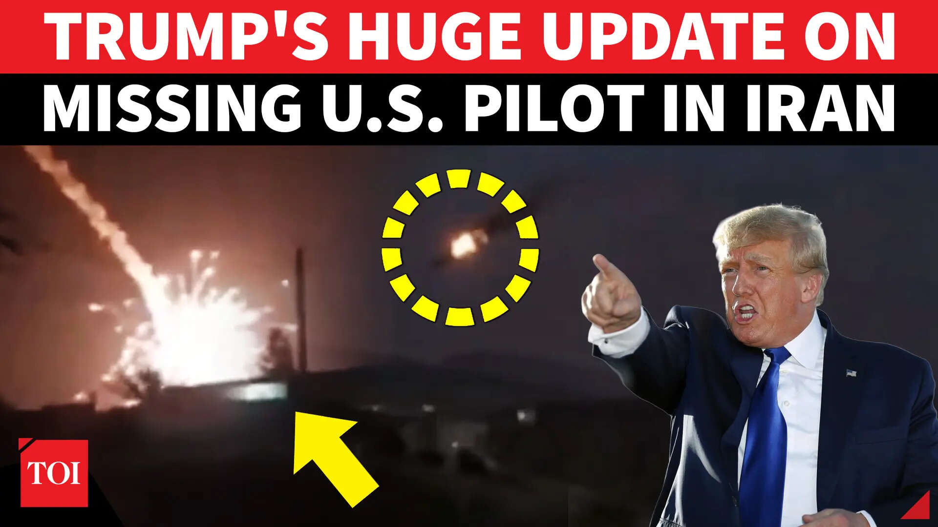 'Enemies were getting closer': Trump shares inside details of US F-15E ...